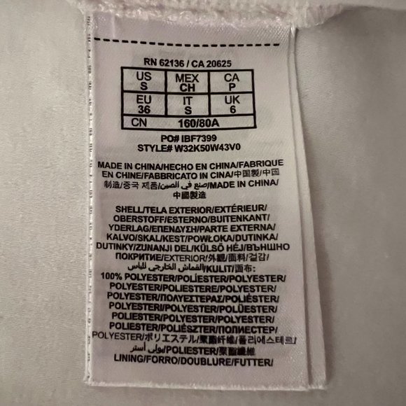 Guess Kaleido Pleated High-Low Dress - Picture 7 of 8